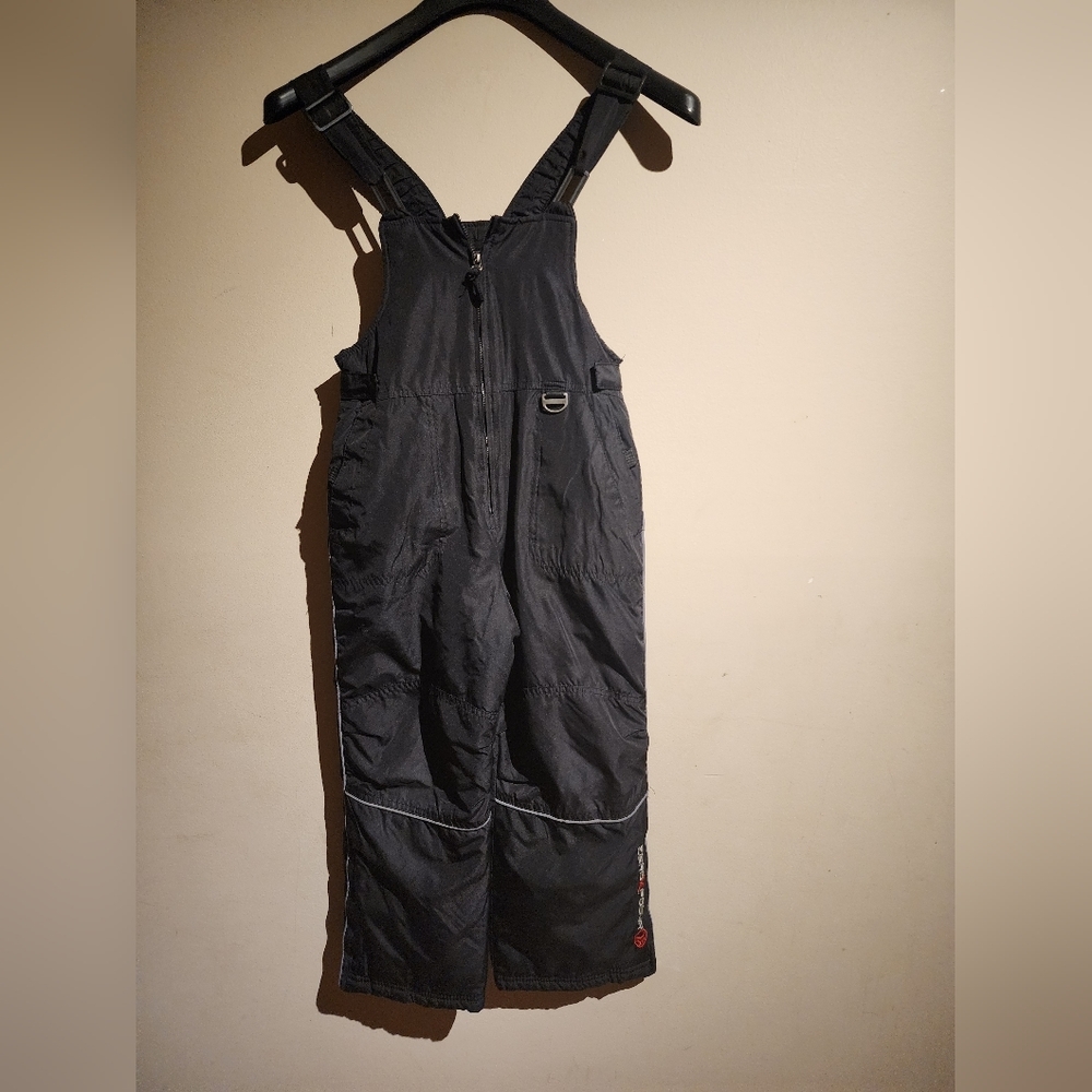 ZeroXposur black snow pants bibs overalls